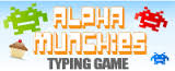 Alpha munchies typing game